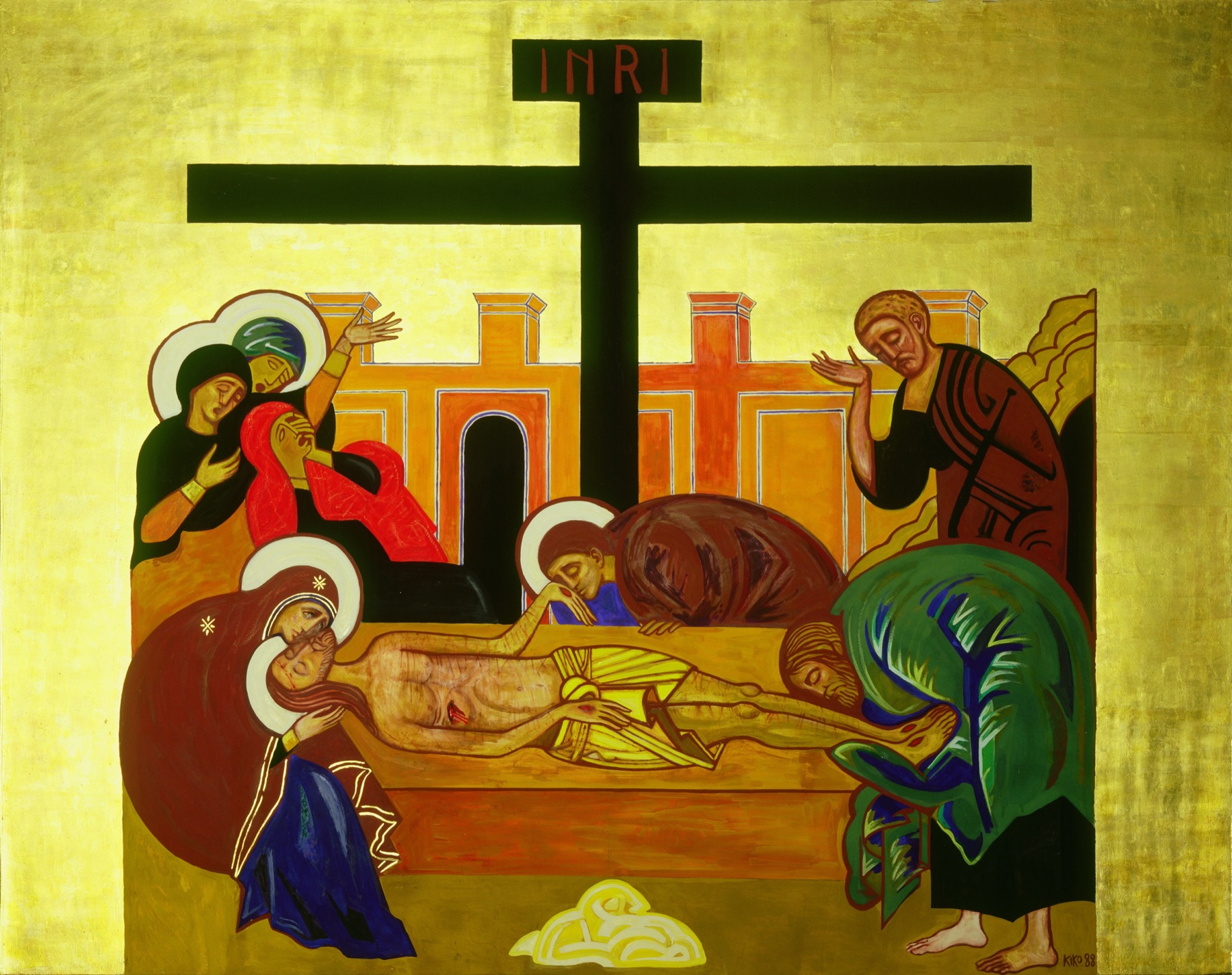 Icono de El Descendimiento de la cruz